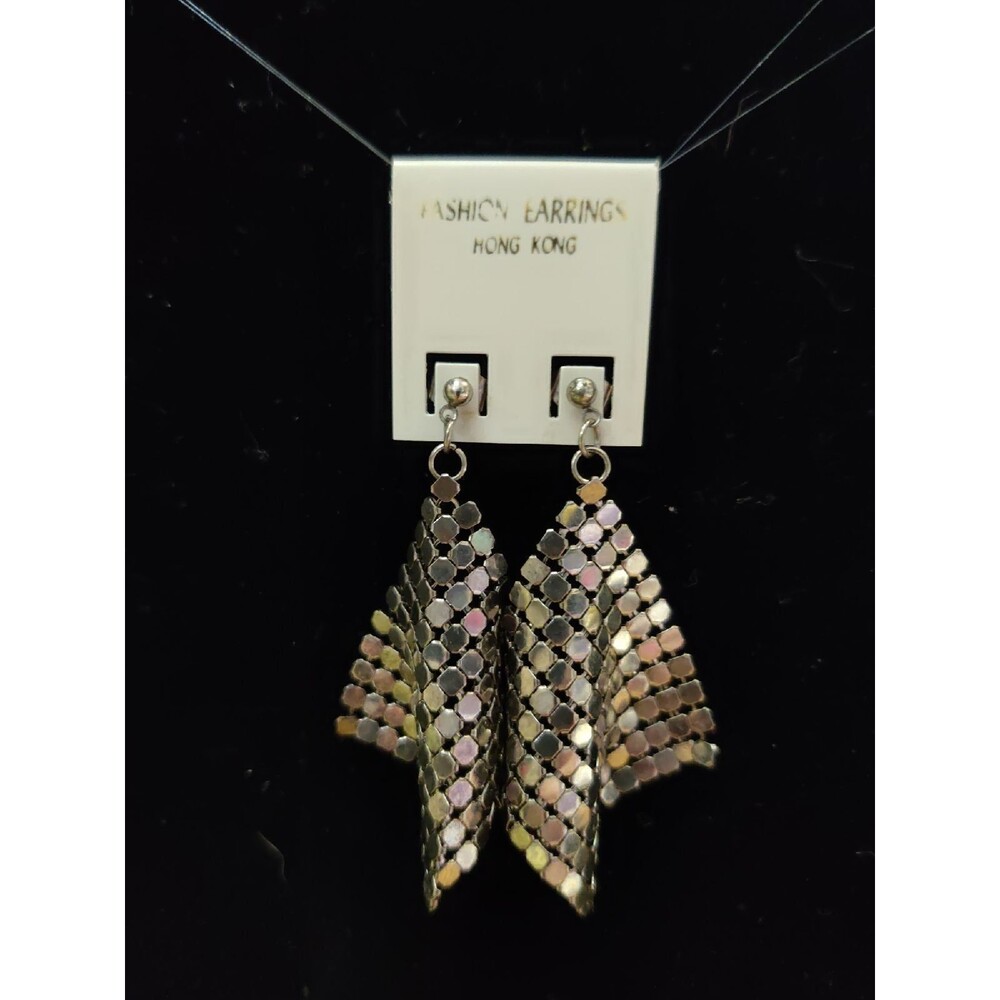 Metal Mesh Earrings